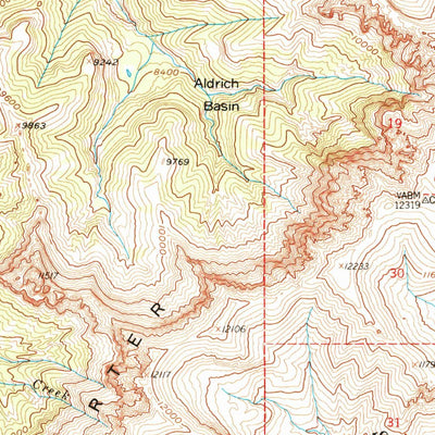 United States Geological Survey Irish Rock, WY (1957, 62500-Scale) digital map