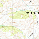 United States Geological Survey Irish Rock, WY (1987, 24000-Scale) digital map