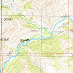 United States Geological Survey Irish Rock, WY (1987, 24000-Scale) digital map
