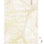 United States Geological Survey Irish Rock, WY (1991, 24000-Scale) digital map