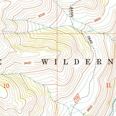 United States Geological Survey Irish Rock, WY (1991, 24000-Scale) digital map