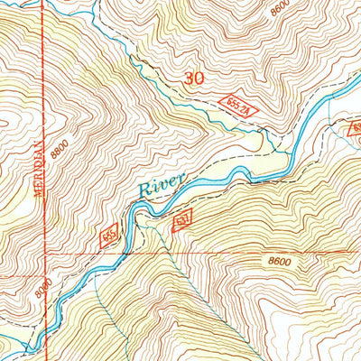 United States Geological Survey Irish Rock, WY (1991, 24000-Scale) digital map
