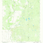 United States Geological Survey Irishman Hill, TX (1970, 24000-Scale) digital map