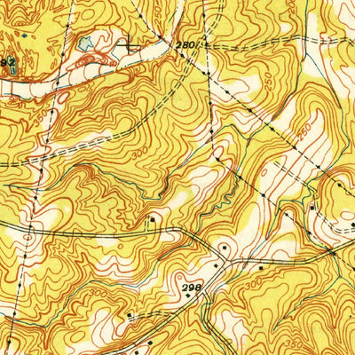 United States Geological Survey Irmo, SC (1948, 24000-Scale) digital map