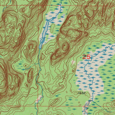United States Geological Survey Iron Belt, WI (1956, 24000-Scale) digital map