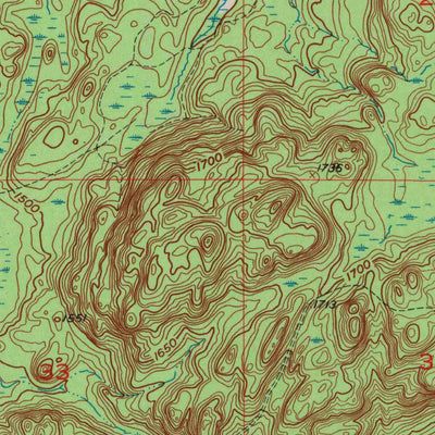 United States Geological Survey Iron Belt, WI (1956, 24000-Scale) digital map