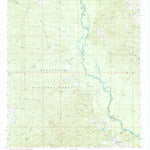 United States Geological Survey Iron Branch, LA (1986, 24000-Scale) digital map