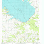 United States Geological Survey Iron Bridge Dam, TX (1980, 24000-Scale) digital map
