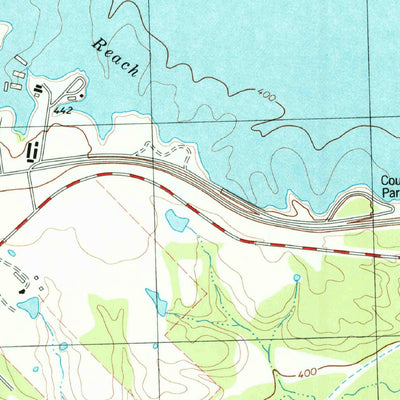 United States Geological Survey Iron Bridge Dam, TX (1980, 24000-Scale) digital map