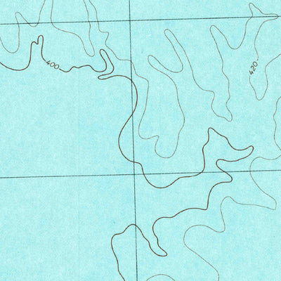 United States Geological Survey Iron Bridge Dam, TX (1980, 24000-Scale) digital map
