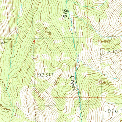 United States Geological Survey Iron Creek Point, ID (1987, 24000-Scale) digital map