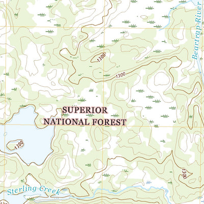 United States Geological Survey Iron Lake, MN (2022, 24000-Scale) digital map