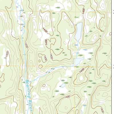 United States Geological Survey Iron Lake, MN (2022, 24000-Scale) digital map