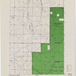 United States Geological Survey Iron Lake NE, WI (1961, 24000-Scale) digital map
