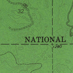United States Geological Survey Iron Lake NE, WI (1961, 24000-Scale) digital map