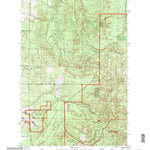 United States Geological Survey Iron Lake NE, WI (2005, 24000-Scale) digital map