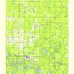 United States Geological Survey Iron Lake, WI (1943, 48000-Scale) digital map
