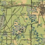 United States Geological Survey Iron Lake, WI (1947, 48000-Scale) digital map