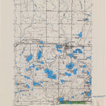 United States Geological Survey Iron Lake, WI (1961, 24000-Scale) digital map