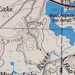 United States Geological Survey Iron Lake, WI (1961, 24000-Scale) digital map