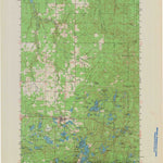 United States Geological Survey Iron Lake, WI (1961, 62500-Scale) digital map