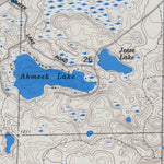 United States Geological Survey Iron Lake, WI (1984, 24000-Scale) digital map