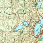 United States Geological Survey Iron Lake, WI (2005, 24000-Scale) digital map