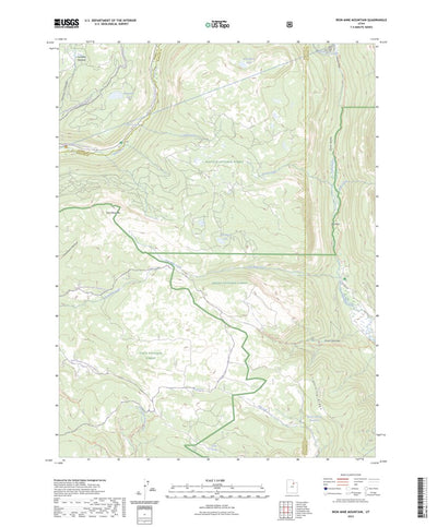 United States Geological Survey Iron Mine Mountain, UT (2023, 24000-Scale) digital map