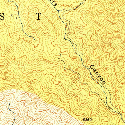 United States Geological Survey Iron Mountain, AZ (1949, 24000-Scale) digital map