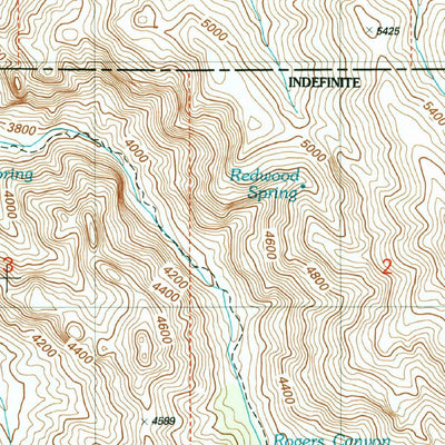 United States Geological Survey Iron Mountain, AZ (2004, 24000-Scale) digital map