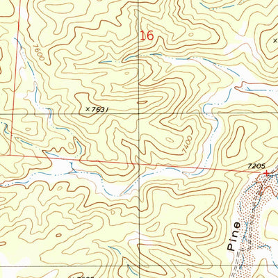 United States Geological Survey Iron Mountain, CO (1980, 24000-Scale) digital map
