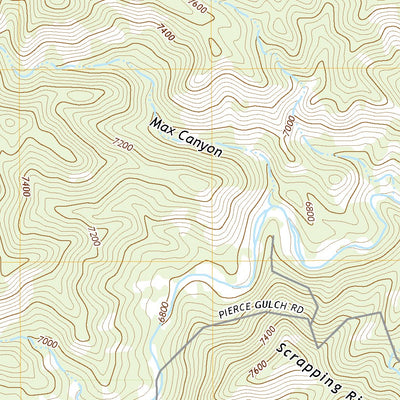 United States Geological Survey Iron Mountain, CO (2022, 24000-Scale) digital map