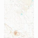 United States Geological Survey Iron Mountain Flat, OR (1980, 24000-Scale) digital map