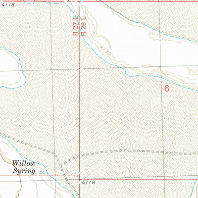 United States Geological Survey Iron Mountain Flat, OR (1980, 24000-Scale) digital map