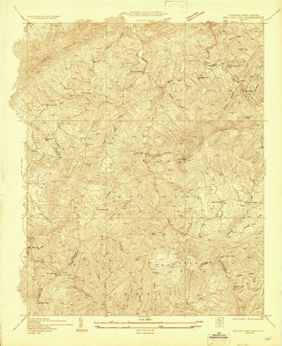United States Geological Survey Iron Mountain Gap, TN-NC (1934, 24000-Scale) digital map