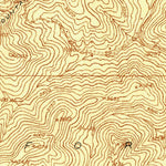 United States Geological Survey Iron Mountain Gap, TN-NC (1934, 24000-Scale) digital map