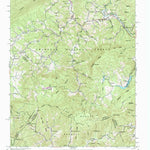 United States Geological Survey Iron Mountain Gap, TN-NC (1960, 24000-Scale) digital map