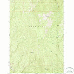 United States Geological Survey Iron Mountain, ID (1962, 24000-Scale) digital map