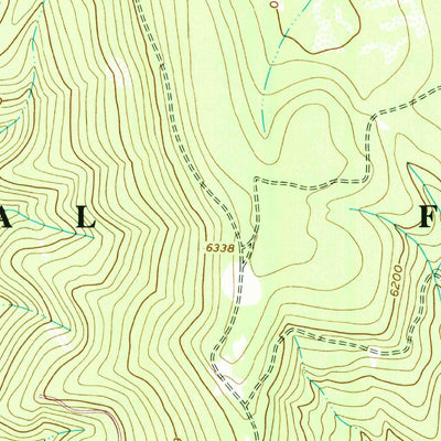 United States Geological Survey Iron Mountain, ID (1962, 24000-Scale) digital map