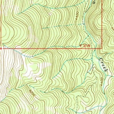 United States Geological Survey Iron Mountain, ID (1962, 24000-Scale) digital map