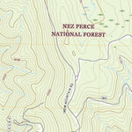 United States Geological Survey Iron Mountain, ID (2020, 24000-Scale) digital map