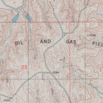 United States Geological Survey Iron Mountain, KS (1980, 24000-Scale) digital map