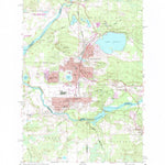 United States Geological Survey Iron Mountain, MI-WI (1955, 24000-Scale) digital map