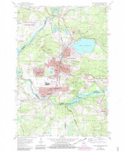 United States Geological Survey Iron Mountain, MI-WI (1955, 24000-Scale) digital map