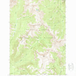 United States Geological Survey Iron Mountain, MT (1987, 24000-Scale) digital map