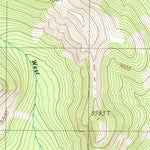 United States Geological Survey Iron Mountain, MT (1987, 24000-Scale) digital map
