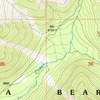 United States Geological Survey Iron Mountain, MT (2000, 24000-Scale) digital map