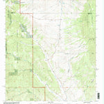 United States Geological Survey Iron Mountain, NM (1999, 24000-Scale) digital map