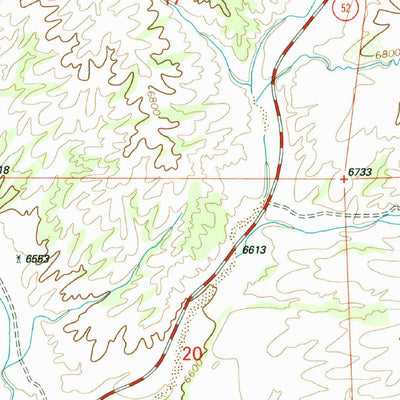 United States Geological Survey Iron Mountain, NM (1999, 24000-Scale) digital map