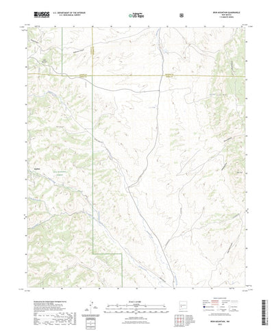 United States Geological Survey Iron Mountain, NM (2023, 24000-Scale) digital map